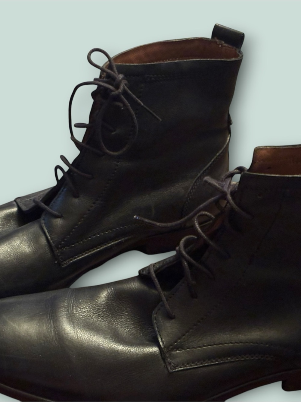 ALDO Men's Black Leather Chukka Boots